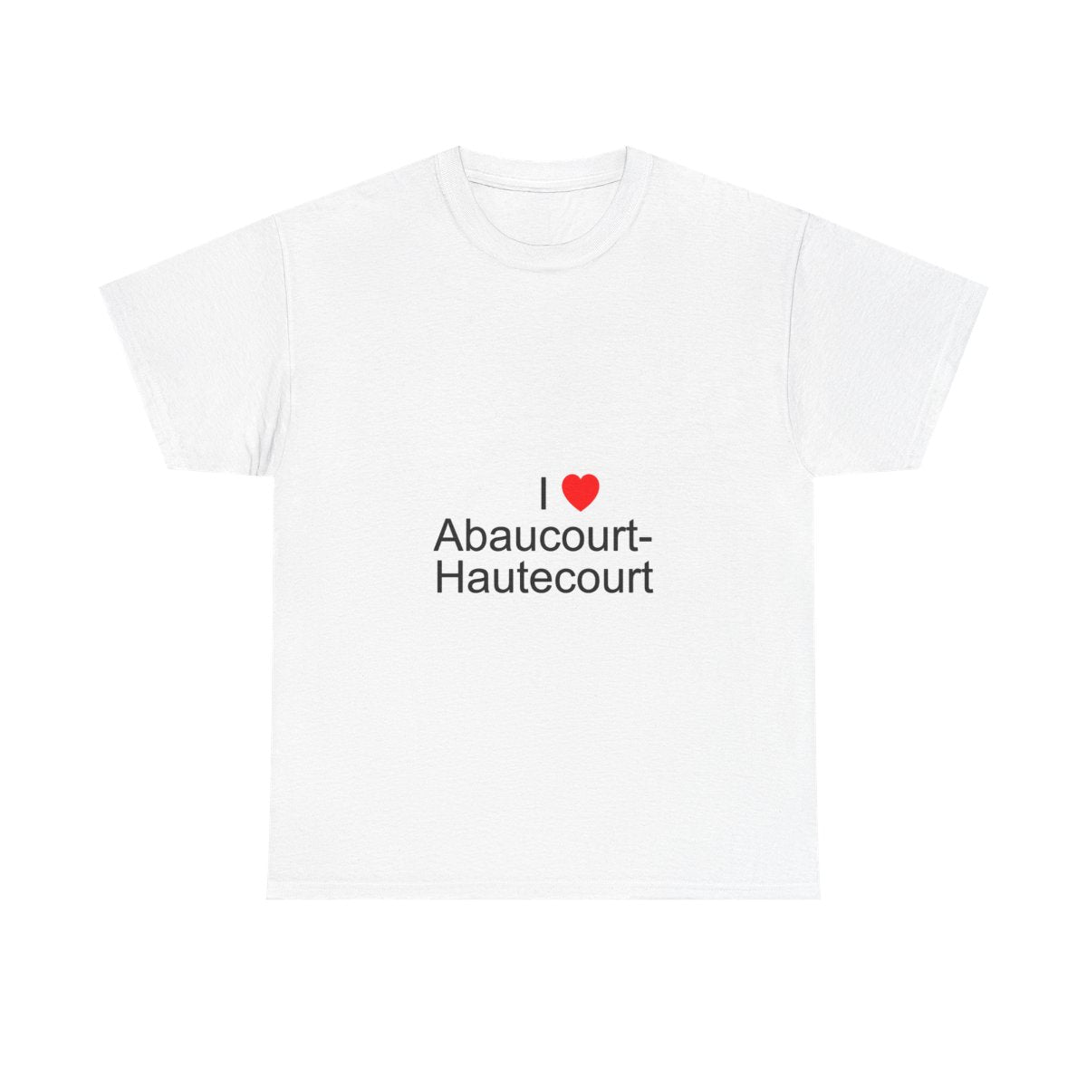 T-shirt Ich liebe Abaucourt-Hautecourt