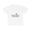 T-Shirt Ich liebe Badonvilliers-Gérauvilliers