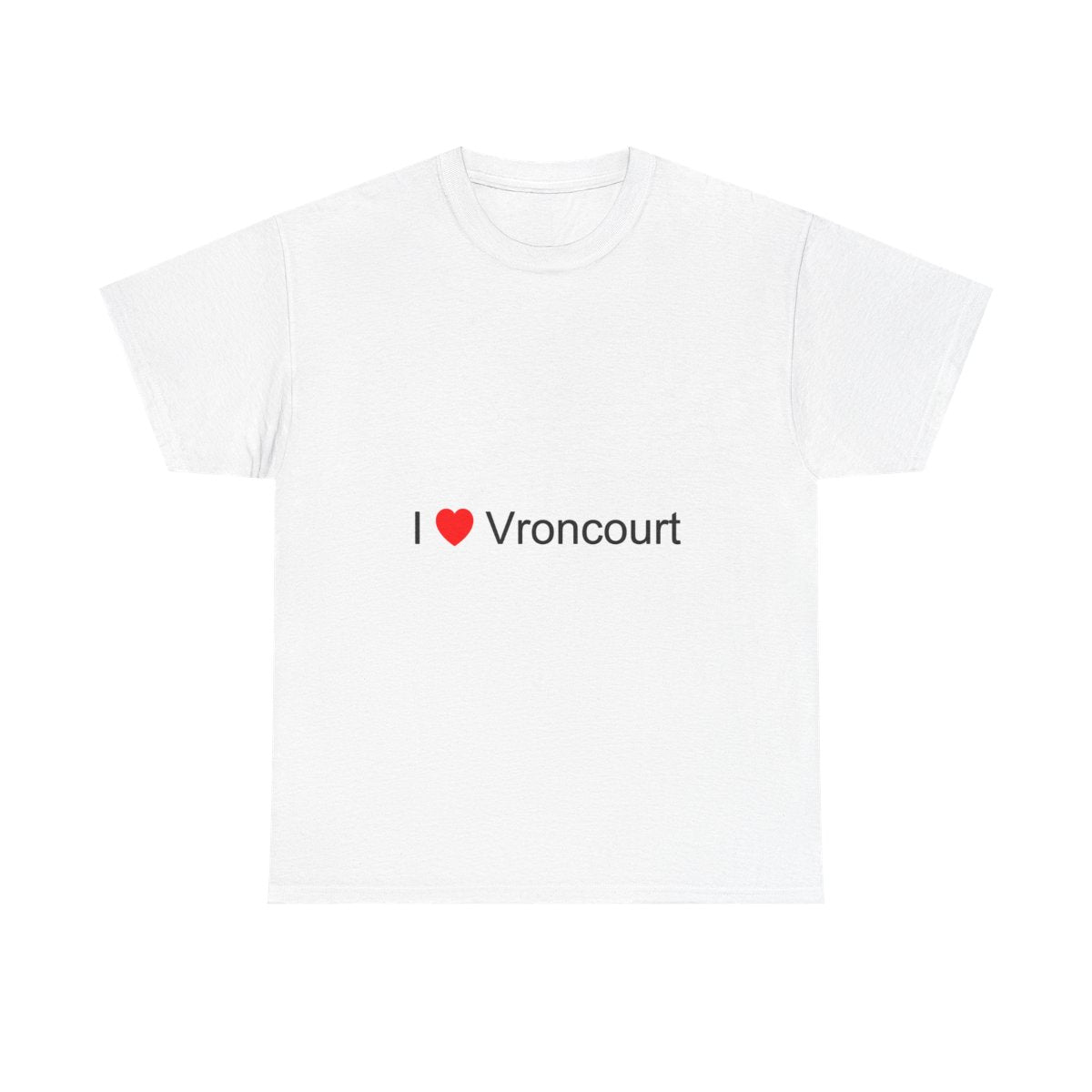 T-Shirt Ich liebe Vroncourt