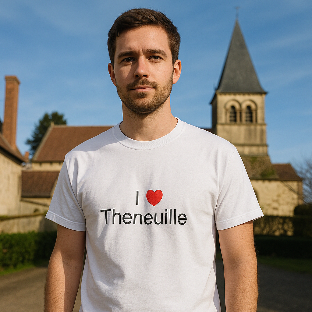 I love Theneuille T-shirt