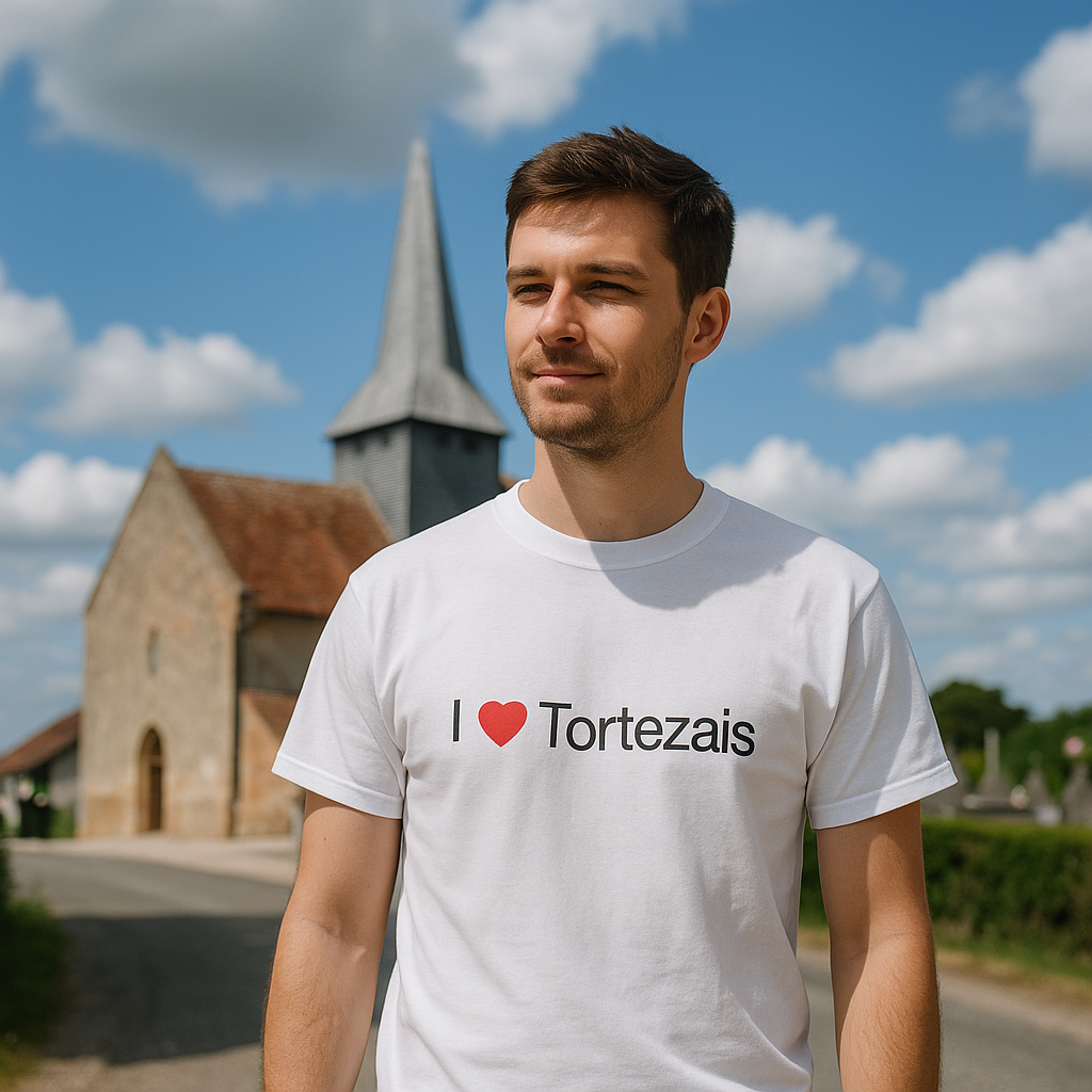 T-Shirt Ich liebe Tortezais