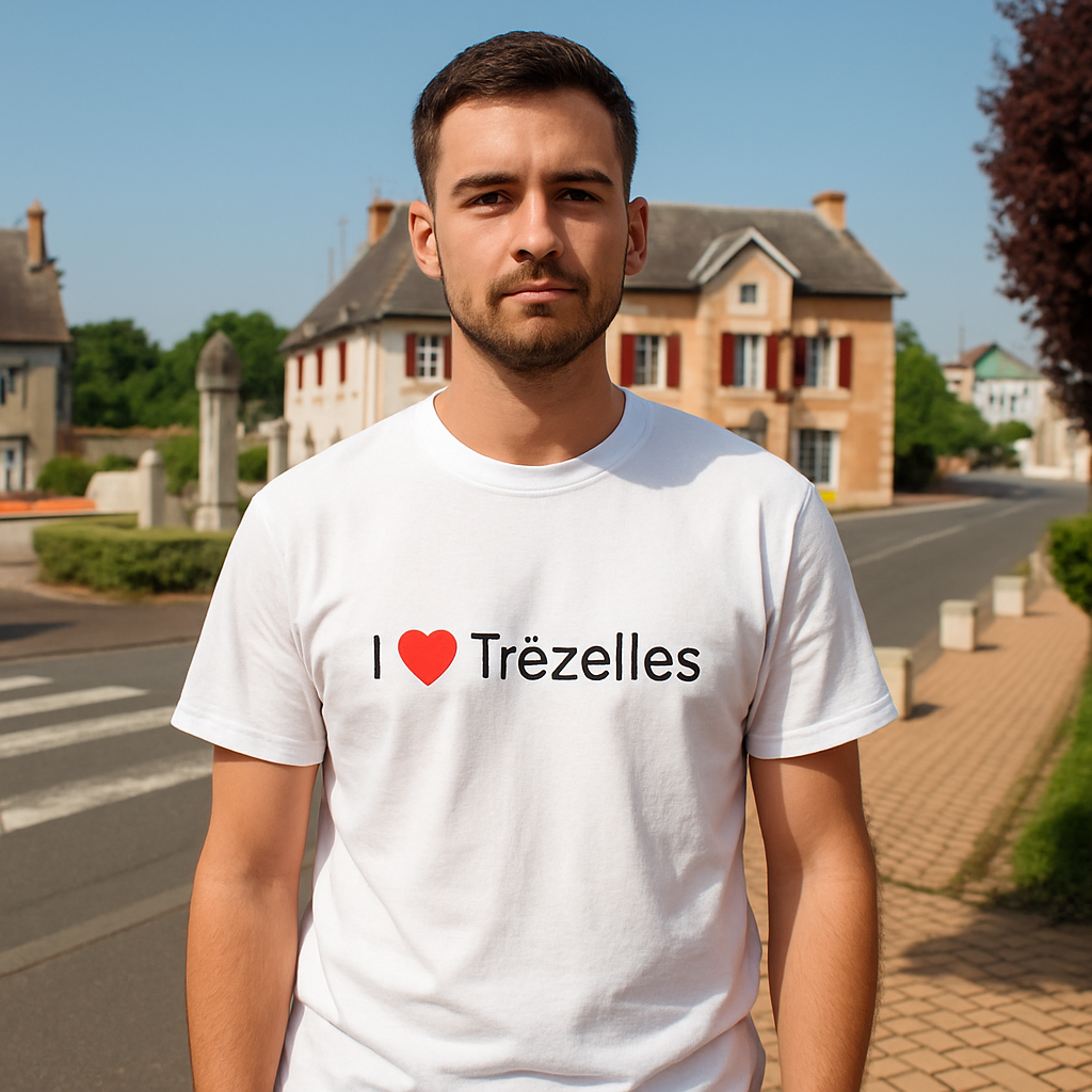 I love Trézelles t-shirt