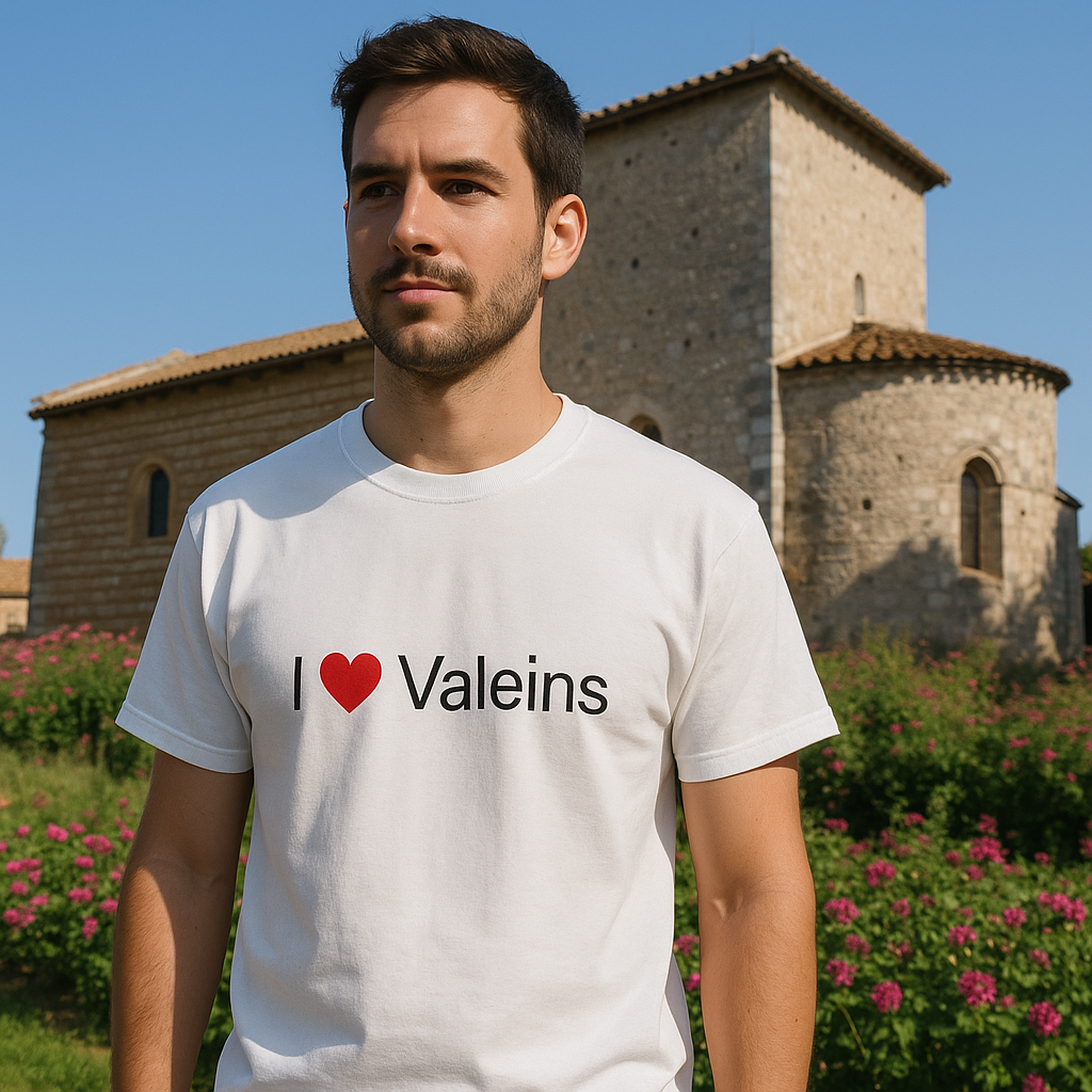 T-Shirt I love Valeins
