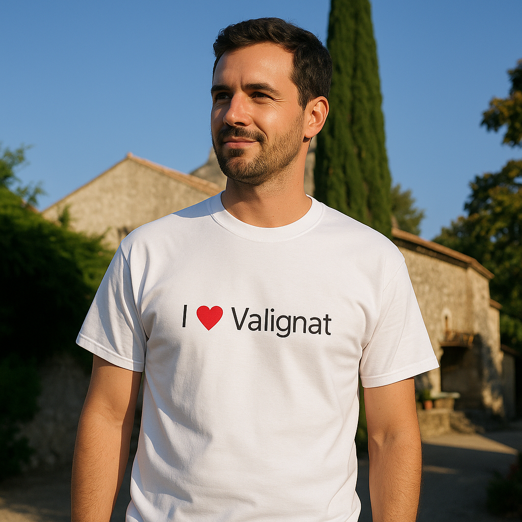 I love Valignat T-shirt