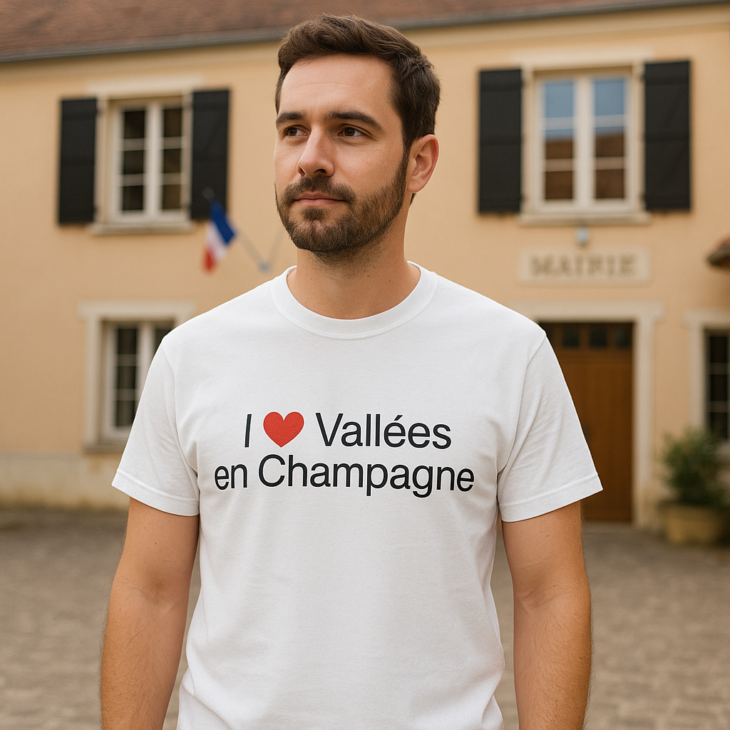 I love the valleys of Champagne T-shirt