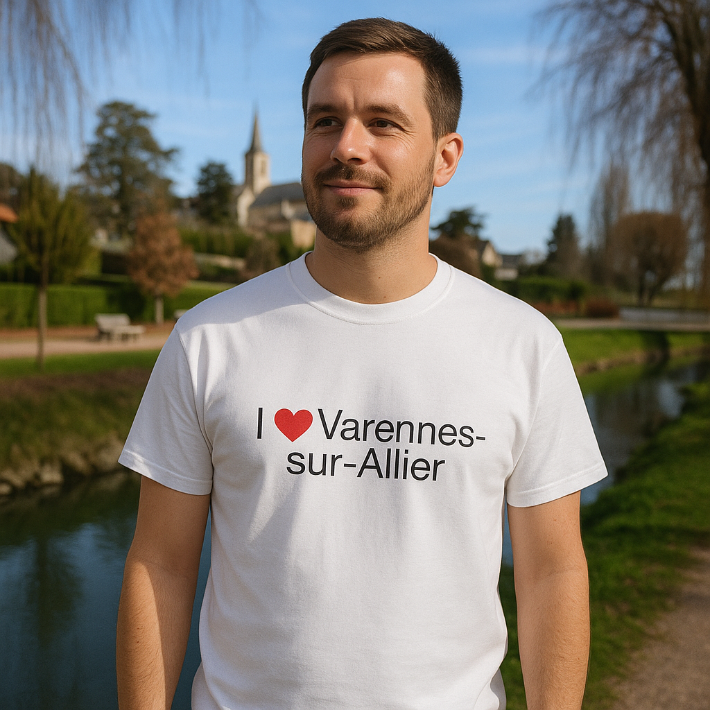 I love Varennes-sur-Allier T-shirt