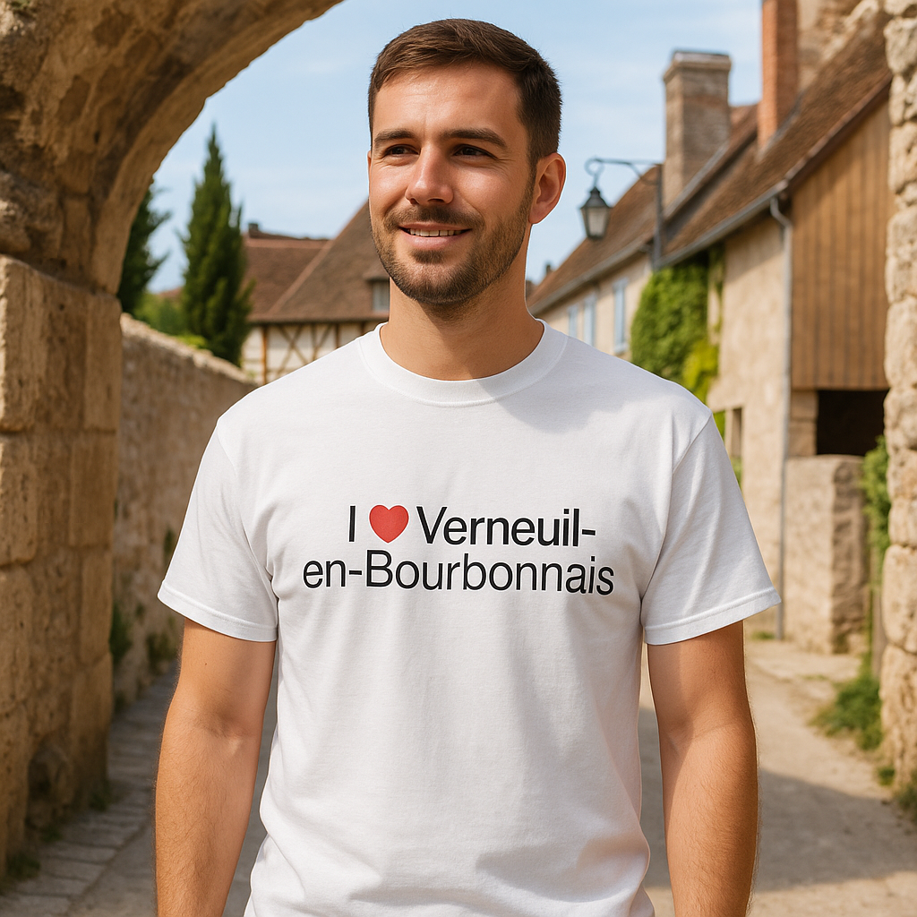 I love Verneuil-en-Bourbonnais T-shirt