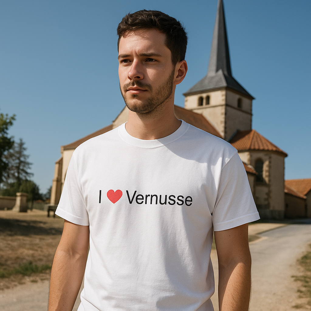 T-Shirt Ich liebe Vernusse