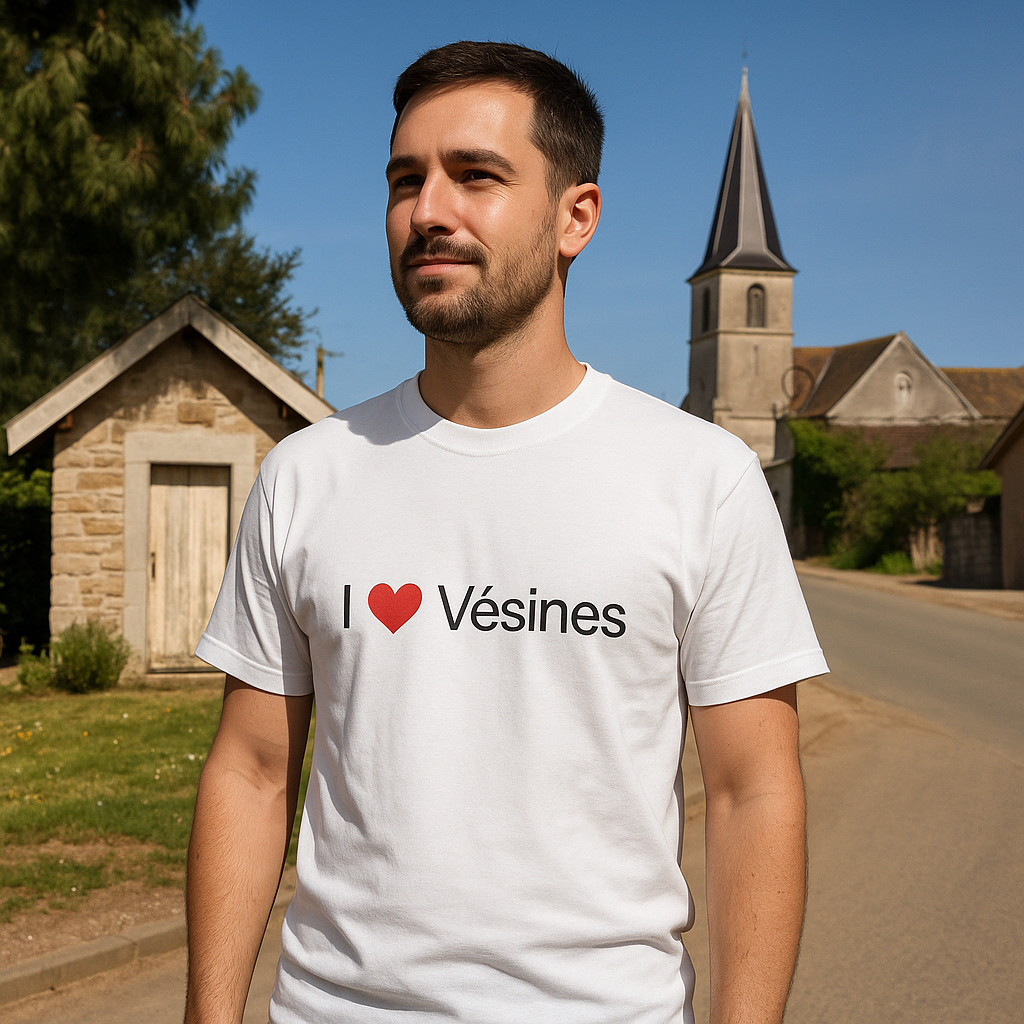 I love Vésines T-shirt