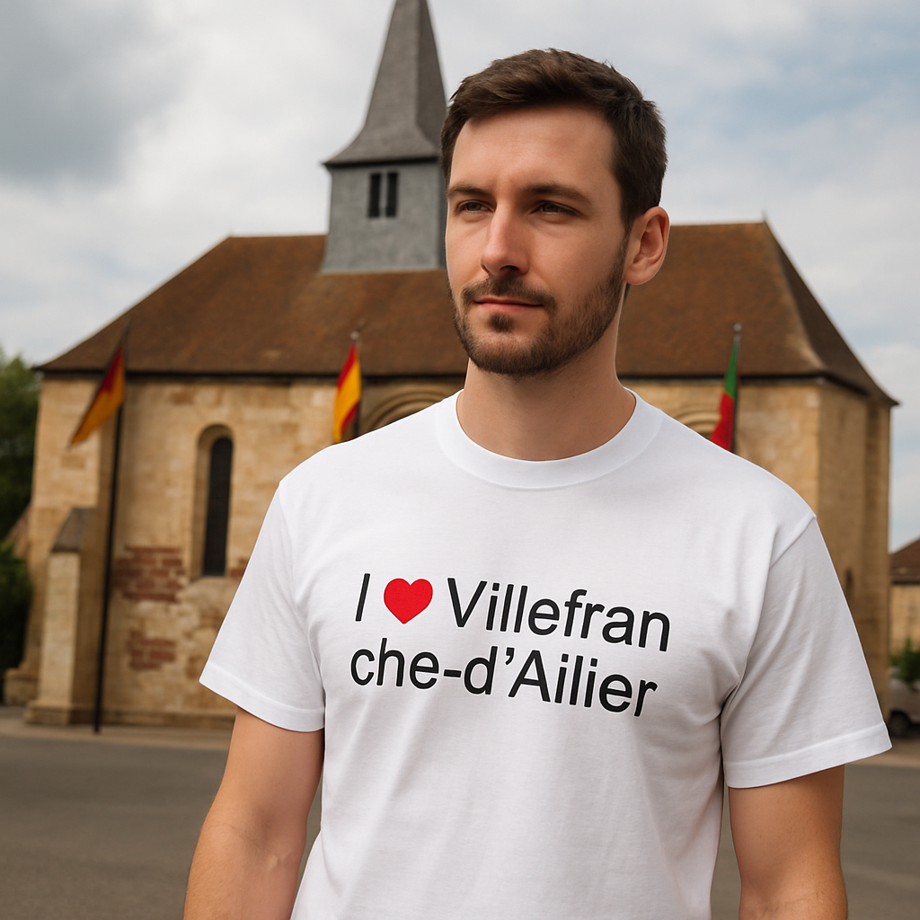 I love Villefranche-d'Allier T-shirt