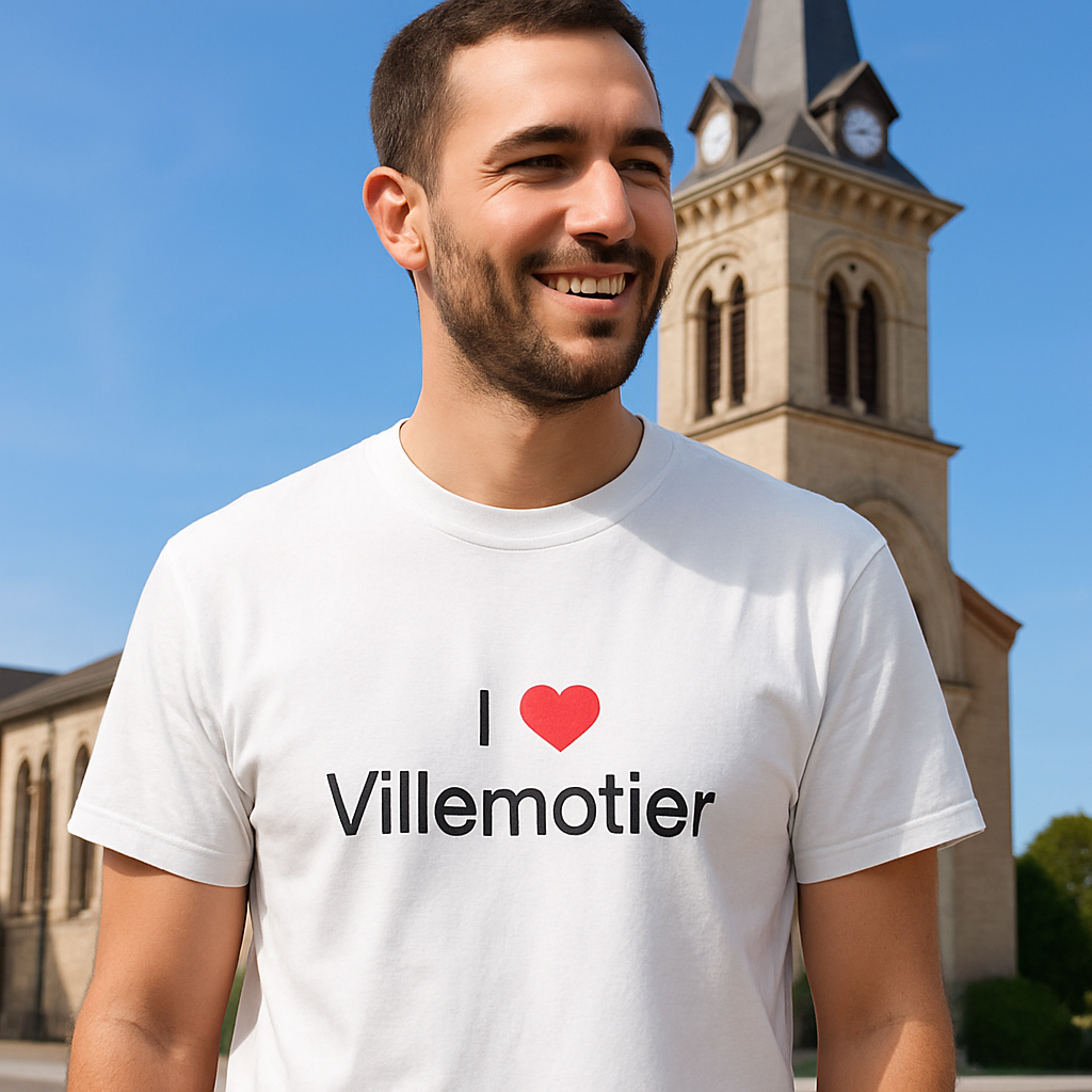 I love Villemotier T-shirt