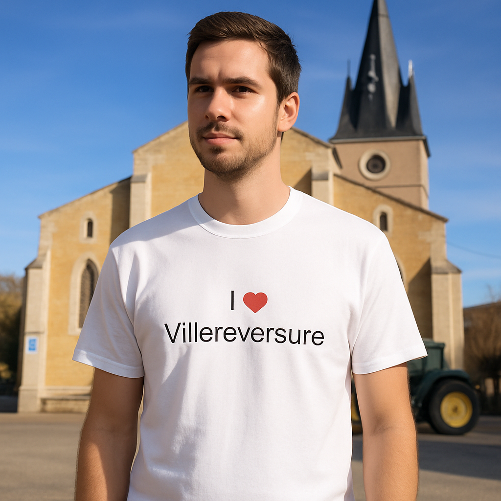 I love Villereversure T-shirt