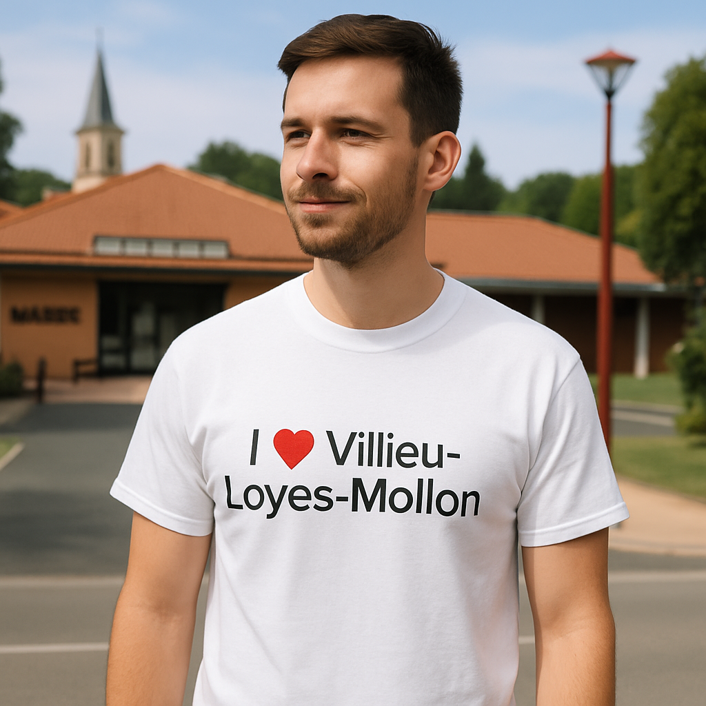 I love villieu-loyes-mollon t-shirt