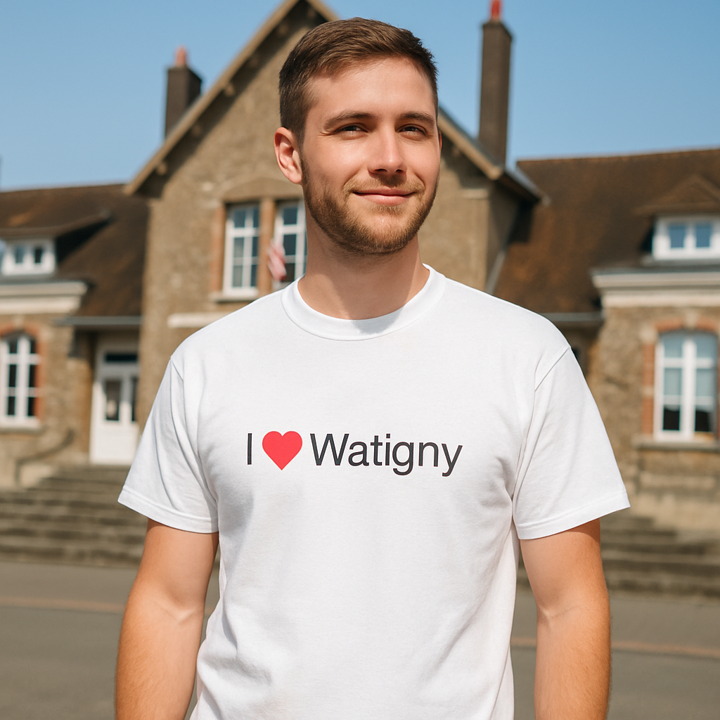 I love Watigny T-shirt