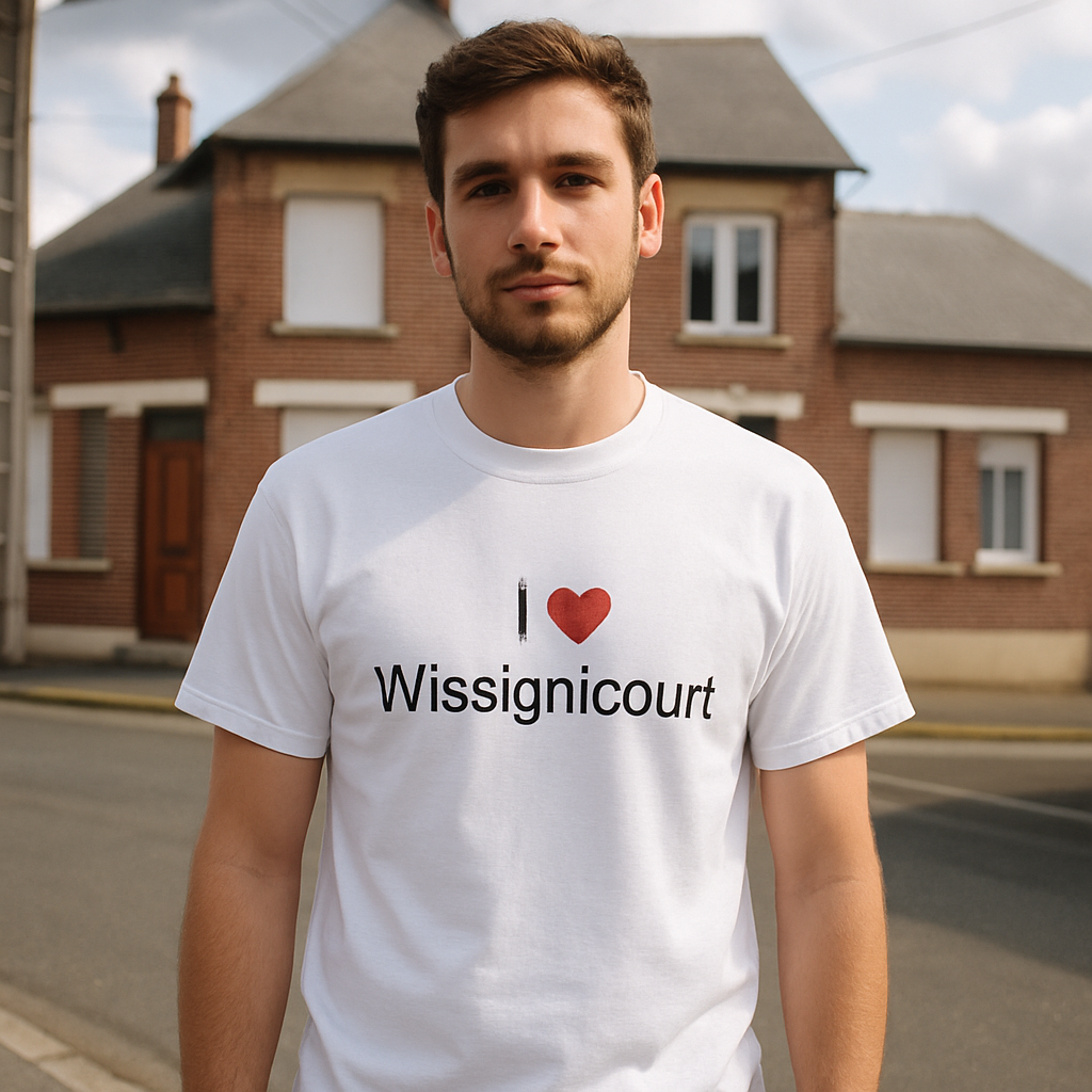 I love Wissignicourt t-shirt